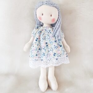 Mini Amalia flores azules