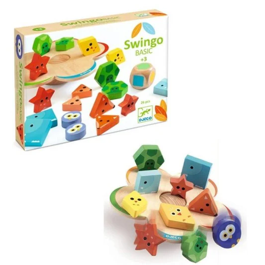 Djeco  Juego de Equilibrio Swingo Basic - 26 piezas