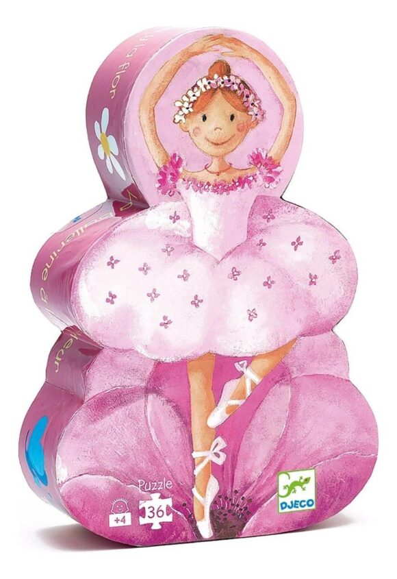 DJECO  Puzzle Bailarina 36 piezas