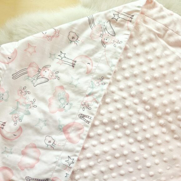 Mantitas Pascualula sueños en rosado