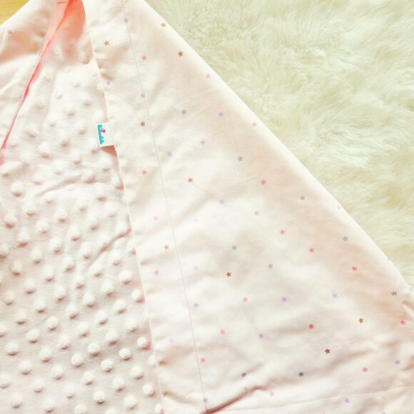 Mantitas Pascualula Lunares rosado