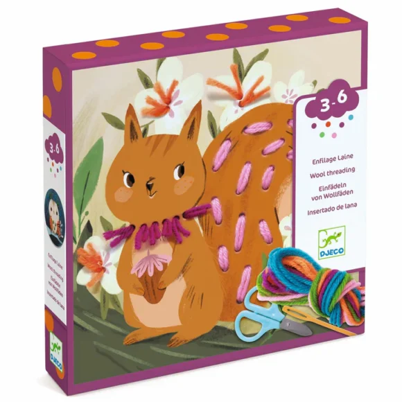 Caja de Manualidades: Introducción al bordado - Design By Djeco