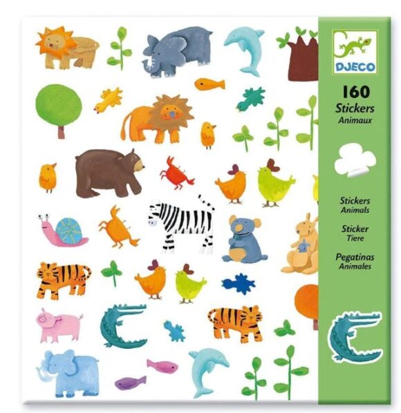 Stickers Animales - Design By Djeco
