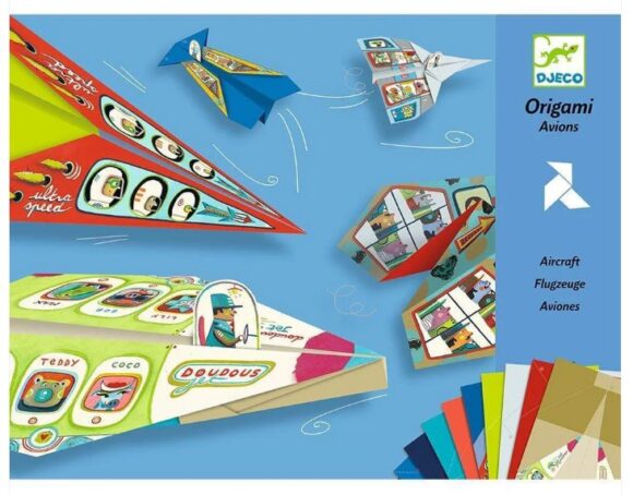 Set de Origami para niños de Aviones