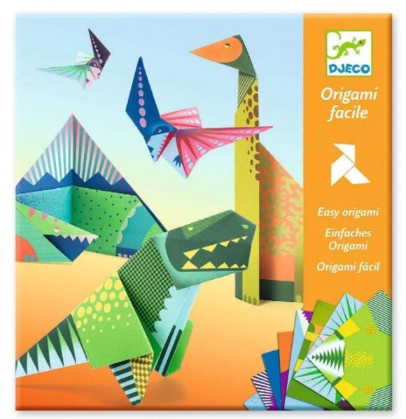 Set de Origami Dinosaurios -Djeco