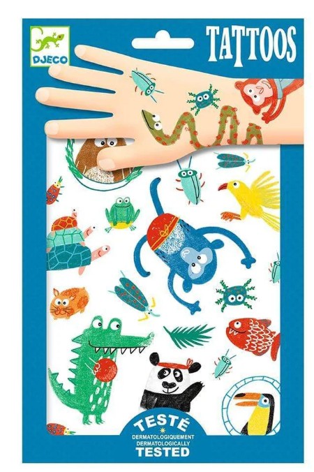 Tatuajes temporales snouts - Design by Djeco