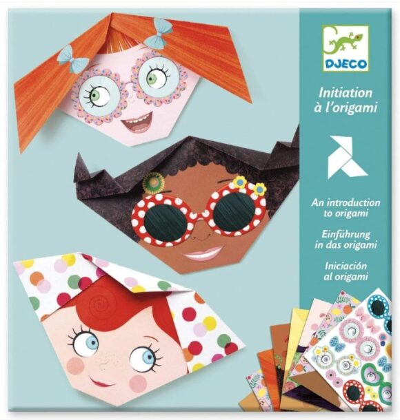 Crea con Papeles - Origami de Caras Bonitas
