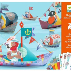 Set de Origami Barcos -Djeco