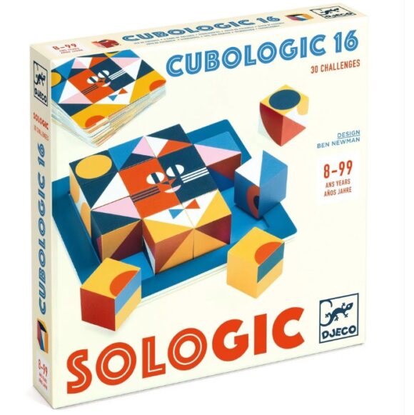Juego de madera Cubologic 16 -Djeco