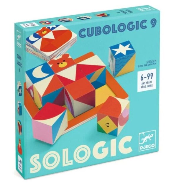 Juego madera Cubologic 9 -Djeco