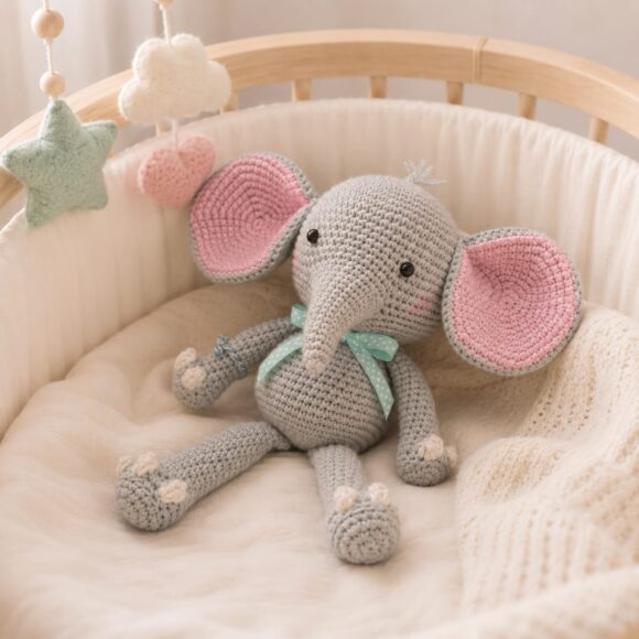 Elefante tejido